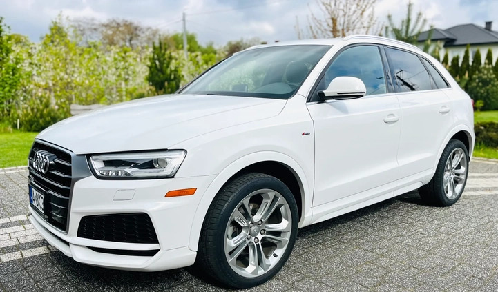 Audi Q3 cena 85900 przebieg: 124990, rok produkcji 2018 z Łuków małe 436